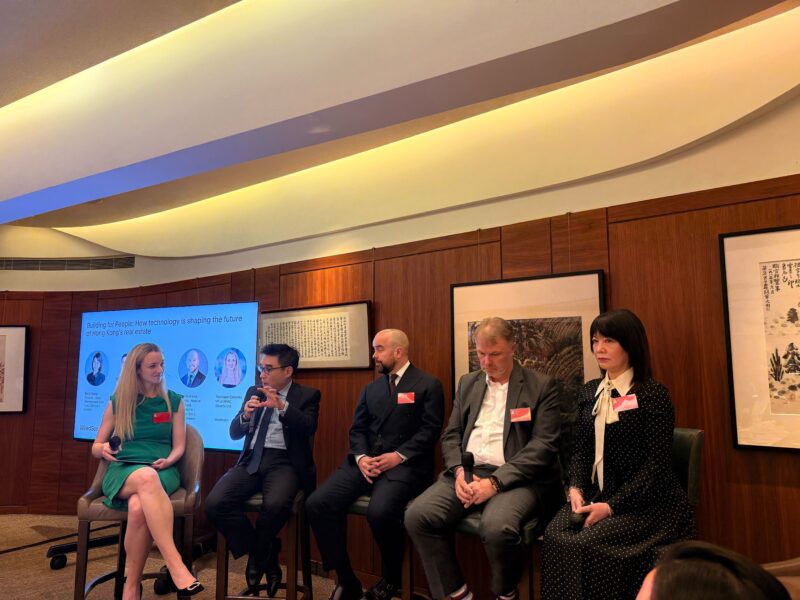 Panel discussion at Britcham x WiredScore event