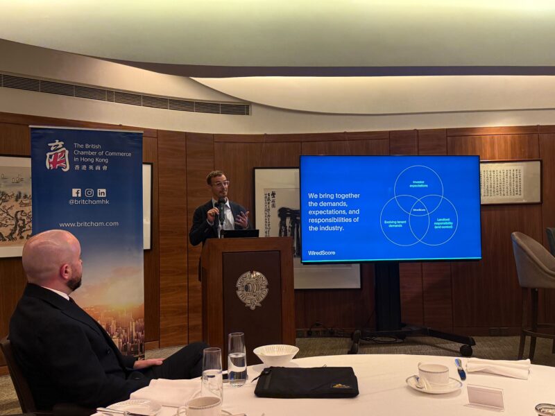 Presentation at Britcham x WiredScore event